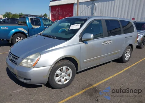 2006 Kia Sedona Ex/Lx from USA, damaged, VIN KNDMB233566034924